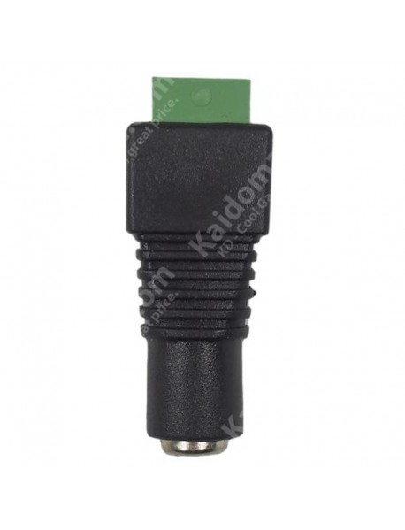 5.5mm x 2.1mm DC Pow Connector - Black 