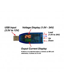 DC - DC USB 5V to 3.3V 9V 12V 24V Power Boost Buck Converter