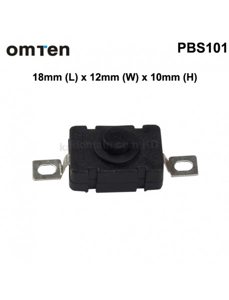 OmTen PBS101 Reverse Clicky Switch 18mm(L) x 12mm(W) x 10mm(H) (5 PCS)