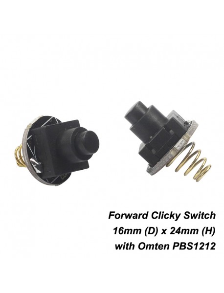 KDLITKER 16mm Forward Clicky Switch Module (2 PCS)