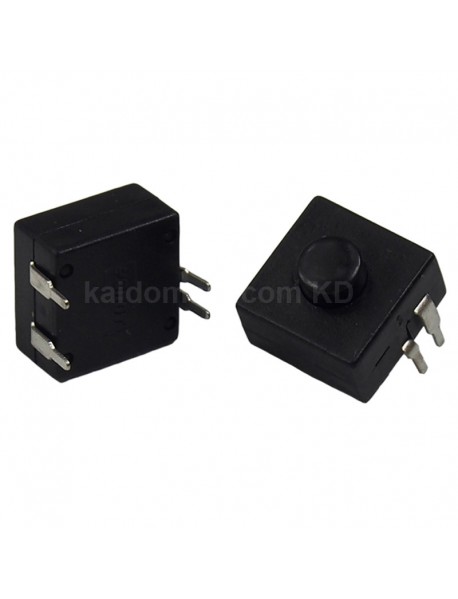 KS-P02 12mm(L) x 12mm(W) x 9mm(H) Reverse Flashlight Switch (5 pcs)