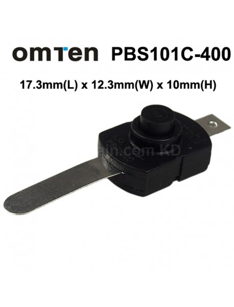 Omten PBS101C-400 Reverse Clicky Switch 17.3mm(L) x 12.3mm(W) x 10mm(H) (5 pcs)