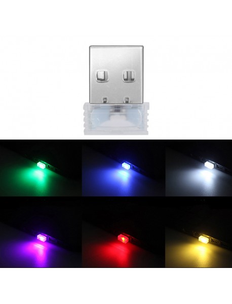 Mini 1 x LED Atmosphere USB Light (2 pcs)