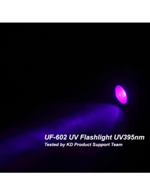 UF-602C 395nm 1-Mode 16340 UV Flashlight