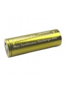INR26800 3.7V 6200mAh Rechargeable 26800 Li-ion Battery without PCB