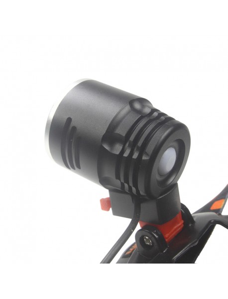 5050-L2 White 6500K 1000 Lumens 3-Mode 18650 Headlight (2x 18650)