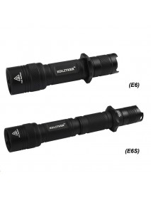 KDLITKER E6 P6 Style 18650 Flashlight Host