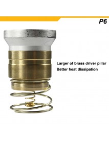 KDLITKER P6-Osr KY CSLNM1.FY Yellow 400 Lumens LED Drop-in Module (Dia. 26.5mm)