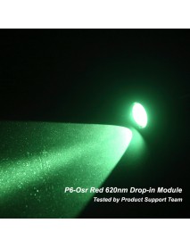 KDLITKER P6-Osr KP CSLNM1.F1 Green 550nm 400 Lumens LED Drop-in Module (Dia. 26.5mm)
