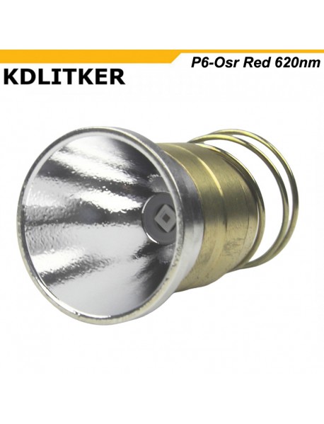 KDLITKER P6-Osr KR CSLNM1.23 Red 620nm 400 Lumens LED Drop-in Module (Dia. 26.5mm)