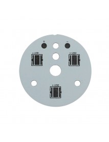 40.4mm (D) 3x 5050 Series Aluminum LED PCB