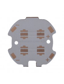 24mm (D) 4x 3535 LED Copper PCB Parallel