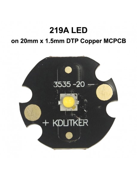 219A 5W 3V 1500mA 5000K 4000K 3000K 2700K CRI80 SMD 3535 LED