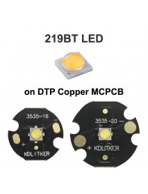 219BT 3V 5W 1500mA 5000K 4500K 4000K 3500K 3000K 2700K 2200K SMD 3535 LED