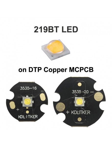 219BT 3V 5W 1500mA 5000K 4500K 4000K 3500K 3000K 2700K 2200K SMD 3535 LED