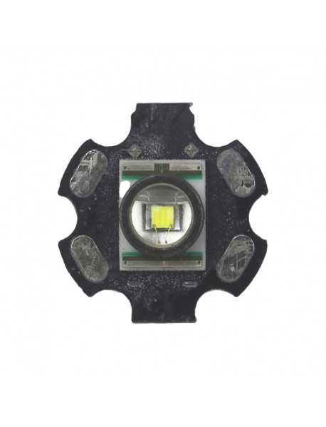 XR-E 3V 3W 1000mA White 6500K on 18mm Aluminum LED PCB
