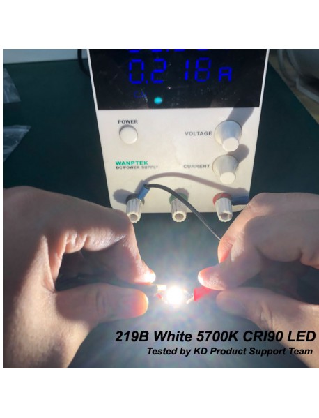 219B White 5700K CRI90 on 14.5mm Aluminum LED PCB