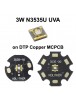 3W N3535U UV 365nm 395nm 410nm 420nm SMD 3535 LED
