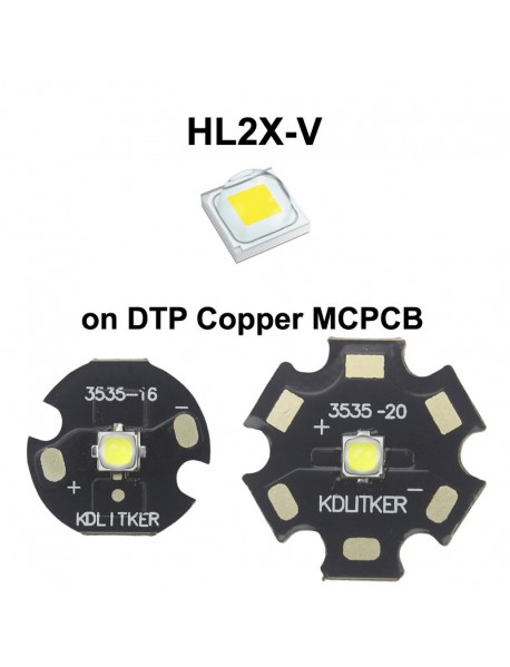 HL2X-V 6W 3V 2A 6500K SMD 3535 LED