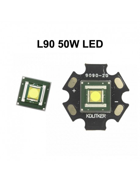 L90 50W 3V 13A 4000 Lumens 5000K SMD 9090 LED L90 50W 3V 13A 4000 Lumens 5000K SMD 9090 LED