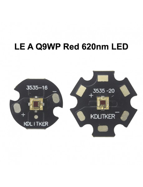 LE A Q9WP 15W 2.9V 4.5A Red 620nm SMD 3535 LED
