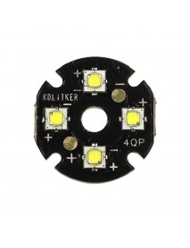 Quad SST-20 7500K 6500K 5000K 4000K 3500K 3000K 2700K SMD 3535 LED on 20mm DTP Copper MCPCB Parallel with LENs