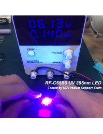 RF-C65S0 15W 6V 1400mA UV 365nm 395nm SMD 6565 LED