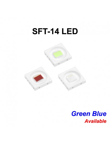 SFT-14 20W 3V 8.4A Green Blue SMD 3535 LED