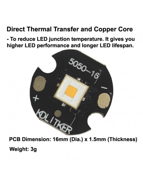 SFT-40 20W 3V 8A 2200 Lumens 6500K 5700K 5000K 3000K 2700K SMD 5050 LED