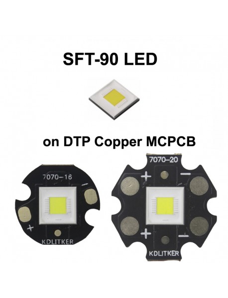 SFT-90 3V 20A 5500 Lumens 6500K SMD 7070 LED