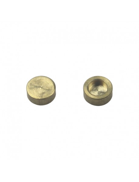5mm (D) x 2mm (H) Brass Pill (2 PCS)