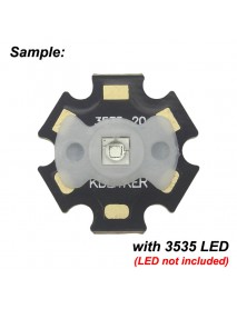 3535 LED Gaskets for 7mm Reflector Hole 15.6mm (L) x 0.9mm (T) (5 pcs)