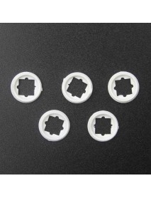 5050 LED Gaskets for 9mm Reflector Hole 9.6mm (D) x 0.8mm (T) (5 pcs)