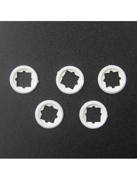 5050 LED Gaskets for 9mm Reflector Hole 9.6mm (D) x 0.8mm (T) (5 pcs)