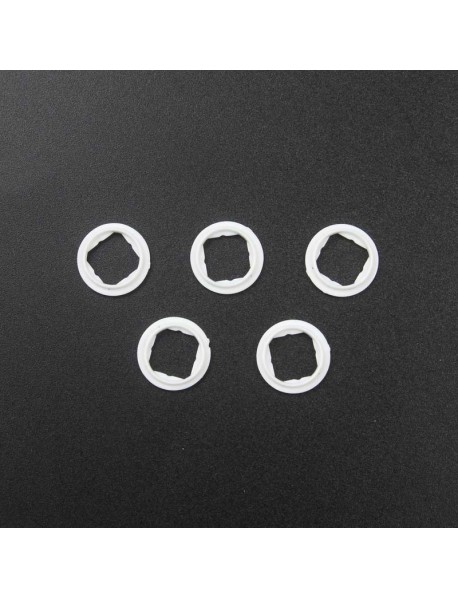 7070 LED Gaskets for 10mm Reflector Hole 11.6mm (D) x 1mm (T) (5 pcs)