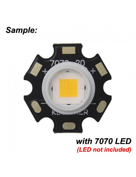7070 LED Gaskets for 10mm Reflector Hole 11.6mm (D) x 1mm (T) (5 pcs)