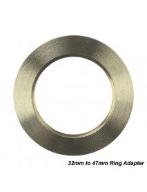 32mm (Int) to 47mm (Ext) Brass Ring Driver Adapter