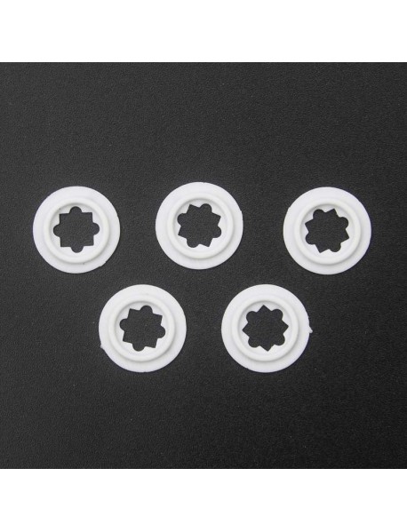 5050 LED Gaskets for 10mm Reflector Hole 12.6mm (D) x 0.6mm (T) (5 pcs)