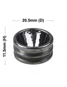 20.5mm (D) x 11.5mm (H) OP Aluminum Reflector