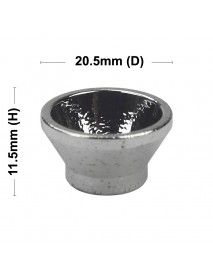 20.5mm (D) x 11.5mm (H) OP Aluminum Reflector for 5050 LED