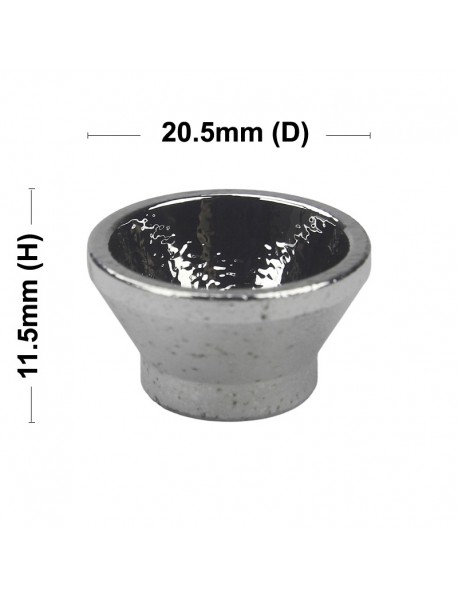 20.5mm (D) x 11.5mm (H) OP Aluminum Reflector for 5050 LED