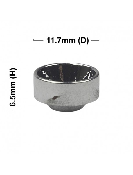 11.7mm (D) x 6.5mm (H) OP Aluminum Reflector