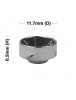 11.7mm (D) x 6.5mm (H) OP Aluminum Reflector