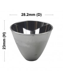 28.2mm (D) x 23mm (H) SMO Aluminum Reflector