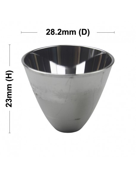 28.2mm (D) x 23mm (H) SMO Aluminum Reflector