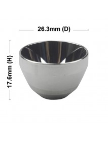 26.3mm (D) x 17.6mm (H) SMO Aluminum Reflector