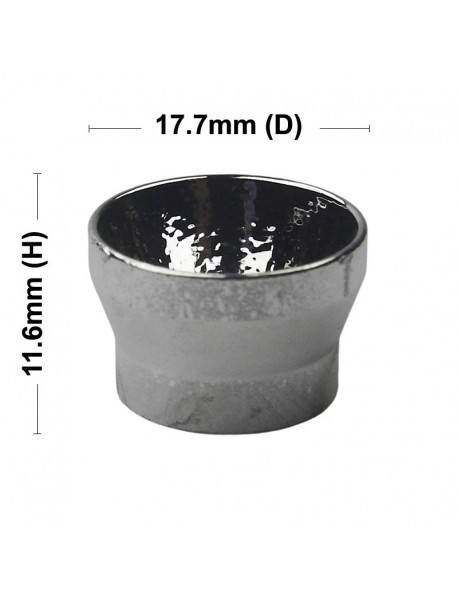 17.7mm (D) x 11.6mm (H) OP Aluminum Reflector