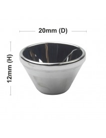 20mm (D) x 12mm (H) SMO Aluminum Reflector