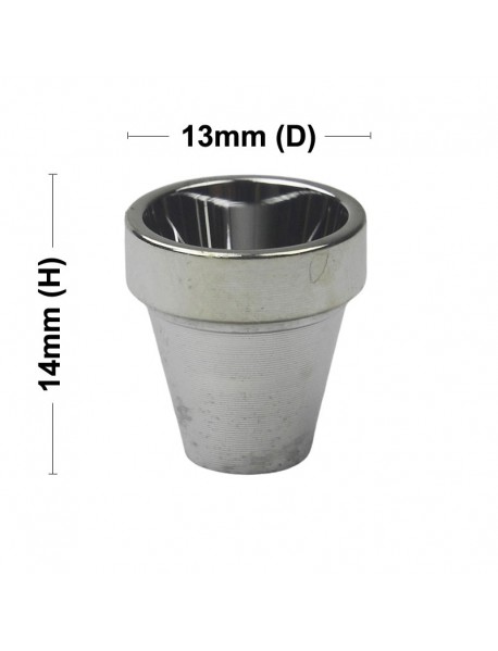 13mm (D) x 14mm (H) SMO Aluminum Reflector