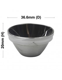 36.6mm (D) x 20mm (H) SMO Aluminum Reflector for 7070 LED 36.6mm (D) x 20mm (H) SMO Aluminum Reflector for 7070 LED